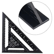TriangleRuler - Aluminium Alloy Triangel Linjal För Träbearbetning