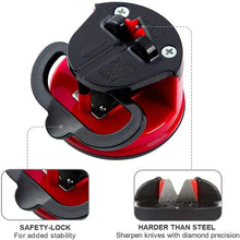 Globetrek° KnifeSharpener - Knivslipningsverktyg Med Sugkopp 