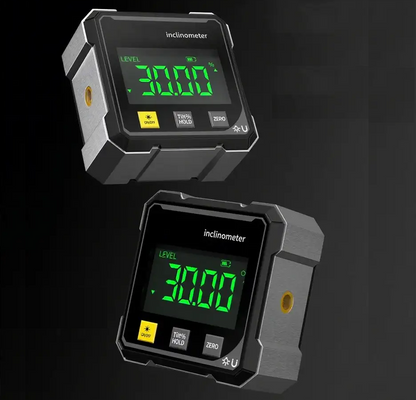 Globetrek° DigitalInclinometer: Digitalt Magnetiskt Sidor Laserlutningsmätare