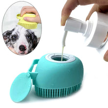 DogCatFri™ BathBrush - Massageborste i Silikon För Husdjur Med Shamponeringslåda 