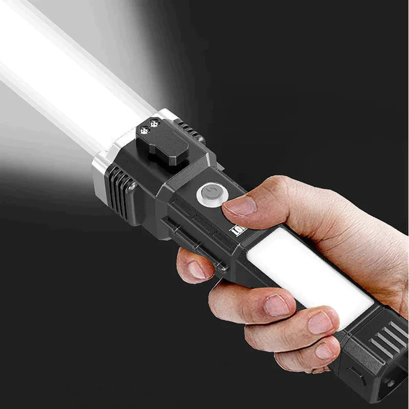 Ledsen™ FlashCharge - Uppladdningsbar Led Fackla Ficklampa 