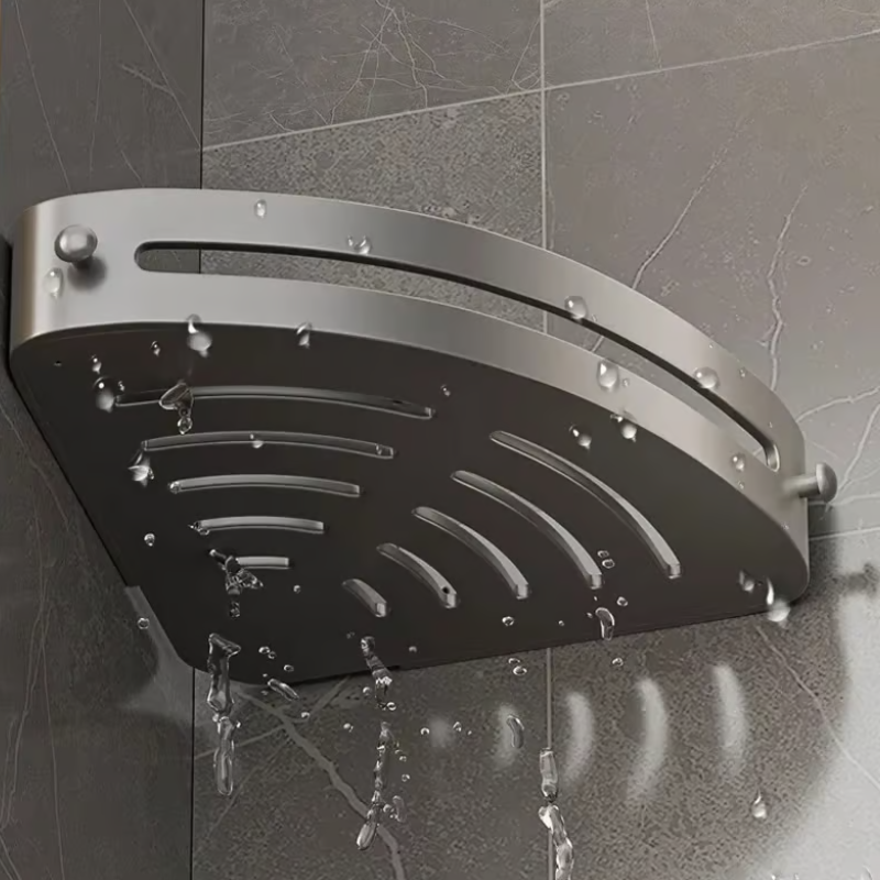 GlideHold® TriangleShelf: Punsch Fri Hörn Triangel Hylla