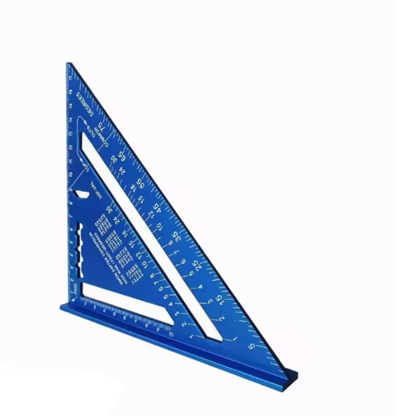 TriangleRuler - Aluminium Alloy Triangel Linjal För Träbearbetning