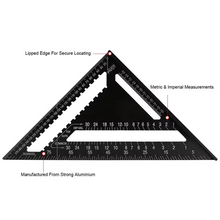 TriangleRuler - Aluminium Alloy Triangel Linjal För Träbearbetning