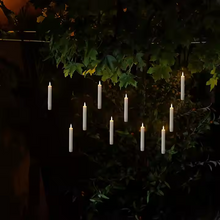 Ledsen™ FloatingCandles: Flytande LED-ljus med fjärrkontroll i form av en trollstav