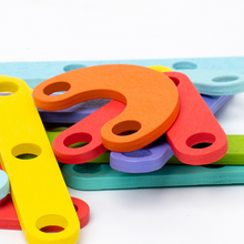 Kletshuts™ PuzzleBoard - Montessori Trä Pussel Styrelse Uppsättning 