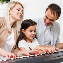 KeyboardLabel - Avtagbar Piano och Tangentbord Silikon Etikett