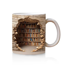 LibraryMug - 3D-biblioteksdesignmugg 