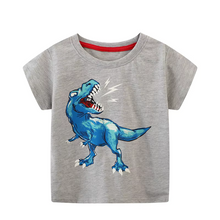 Icone™ DinoShirt: Barnens Glöd i Mörkret Dinosaurie T-shirt