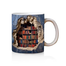LibraryMug - 3D-biblioteksdesignmugg 