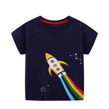 Icone™ DinoShirt: Barnens Glöd i Mörkret Dinosaurie T-shirt