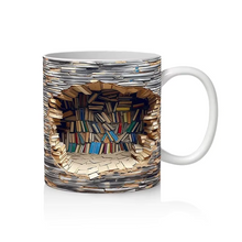 LibraryMug - 3D-biblioteksdesignmugg 