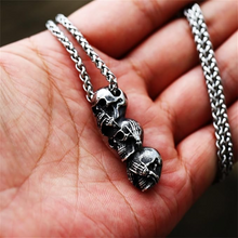 Jewelance™ SkullNecklace: Skallehalsband För Män Och Kvinnor