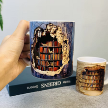 LibraryMug - 3D-biblioteksdesignmugg 