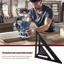 TriangleRuler - Aluminium Alloy Triangel Linjal För Träbearbetning