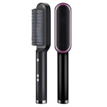 Rose® CeramicBrush- Hår Plattång Och Curler Borste 
