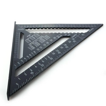 TriangleRuler - Aluminium Alloy Triangel Linjal För Träbearbetning
