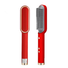 Rose® CeramicBrush- Hår Plattång Och Curler Borste 