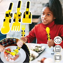 Kletshuts™ CarCutlery: Ladugårdskonstruktion Bestick Set