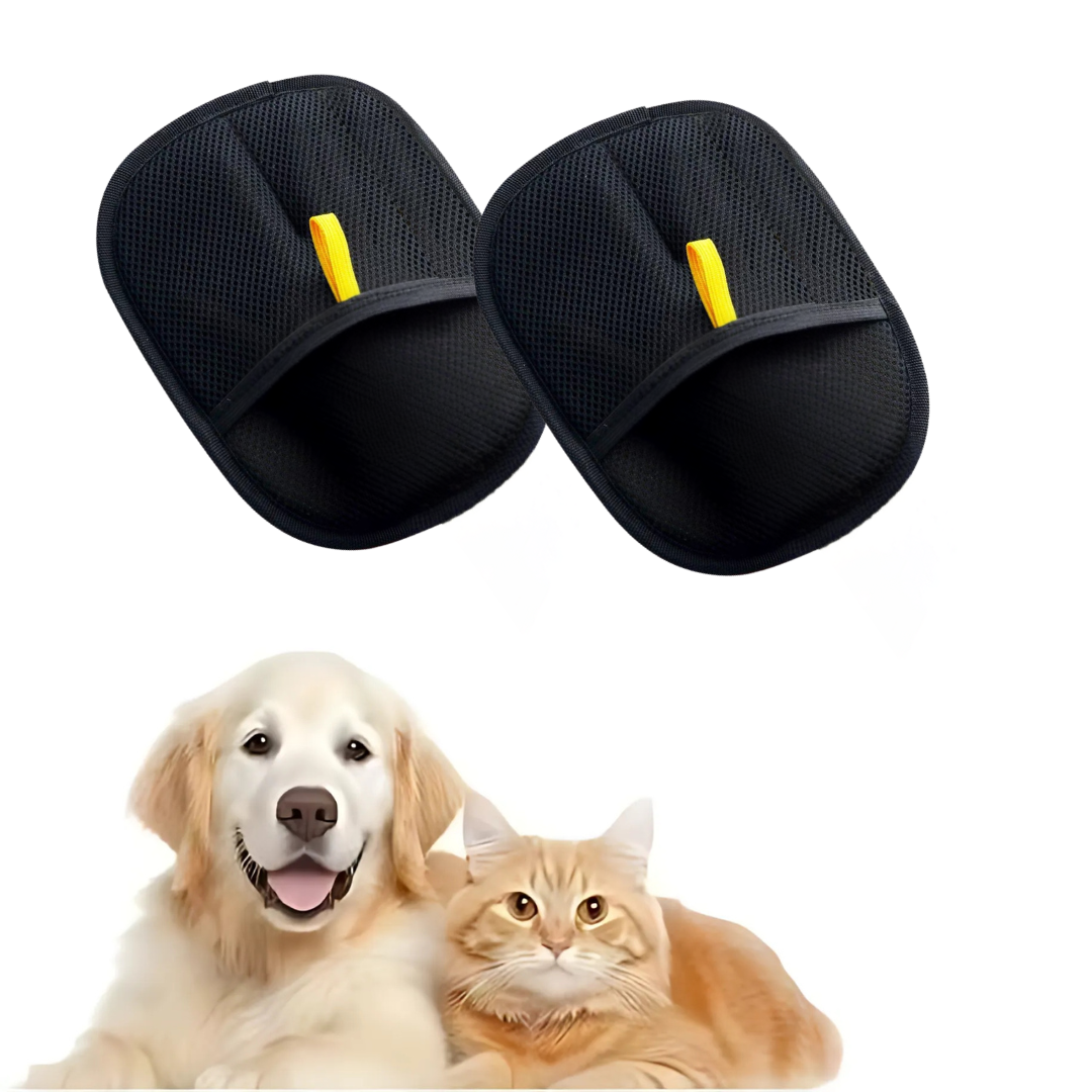 DogCatFri™ CleaningGloves 1+1 GRATIS: Elektrostatisk Djurhårborttagare Handskar