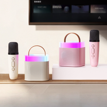 KaraokePro – Mini Karaoke Maskin Med Trådlösa Mikrofoner