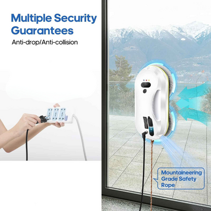 Cleaner Pro° CleaningBot: Smart Rengöring Robot Med Spruta Och Säkerher Sensorer