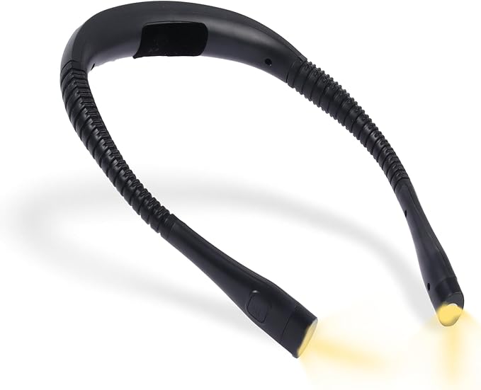 Ledsen™ Läslampa: Uppladdningsbar LED-nacklampa flexibel läslampa