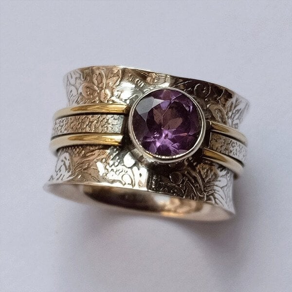 Jewelance™ - Meditationring i bohemisk kristall