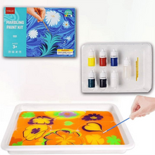 Kletshuts™ KidArt: Akvarell Marmor Barn Konst Kreativ Lek Set 