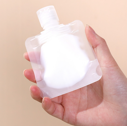 Globetrek° Pouches - Bärbar Transparent Påfyllningsbar Vätskepåse