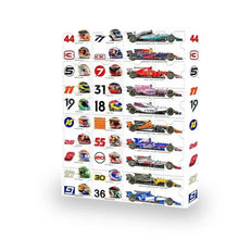 RacingCalendar - Formel 1 Racing Bilar Adventskalender