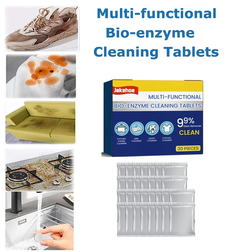 Cleaner Pro° TotalClean: Multi Åtgärd Bio-Enzym Totalt Rengör Tabletter