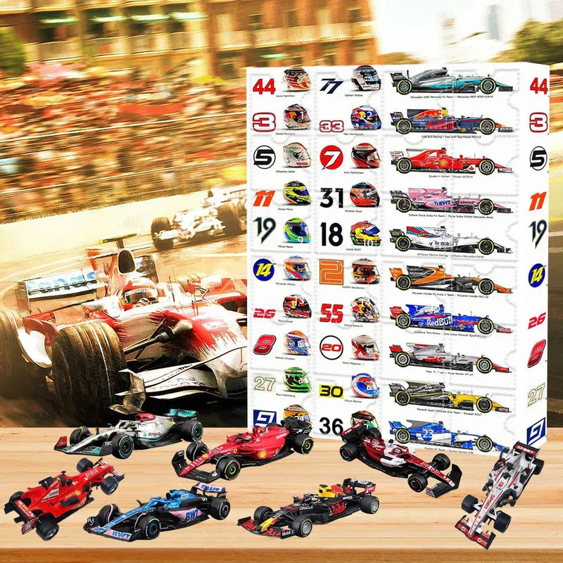 RacingCalendar - Formel 1 Racing Bilar Adventskalender