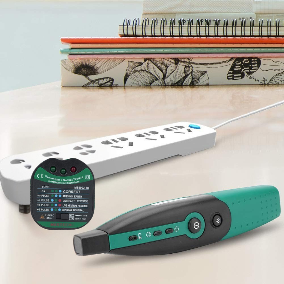 FuseFinder – Säkring Brytare Och Uttagstestare Med Ficklampa