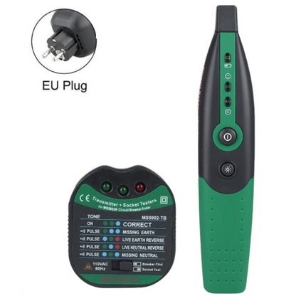 FuseFinder – Säkring Brytare Och Uttagstestare Med Ficklampa