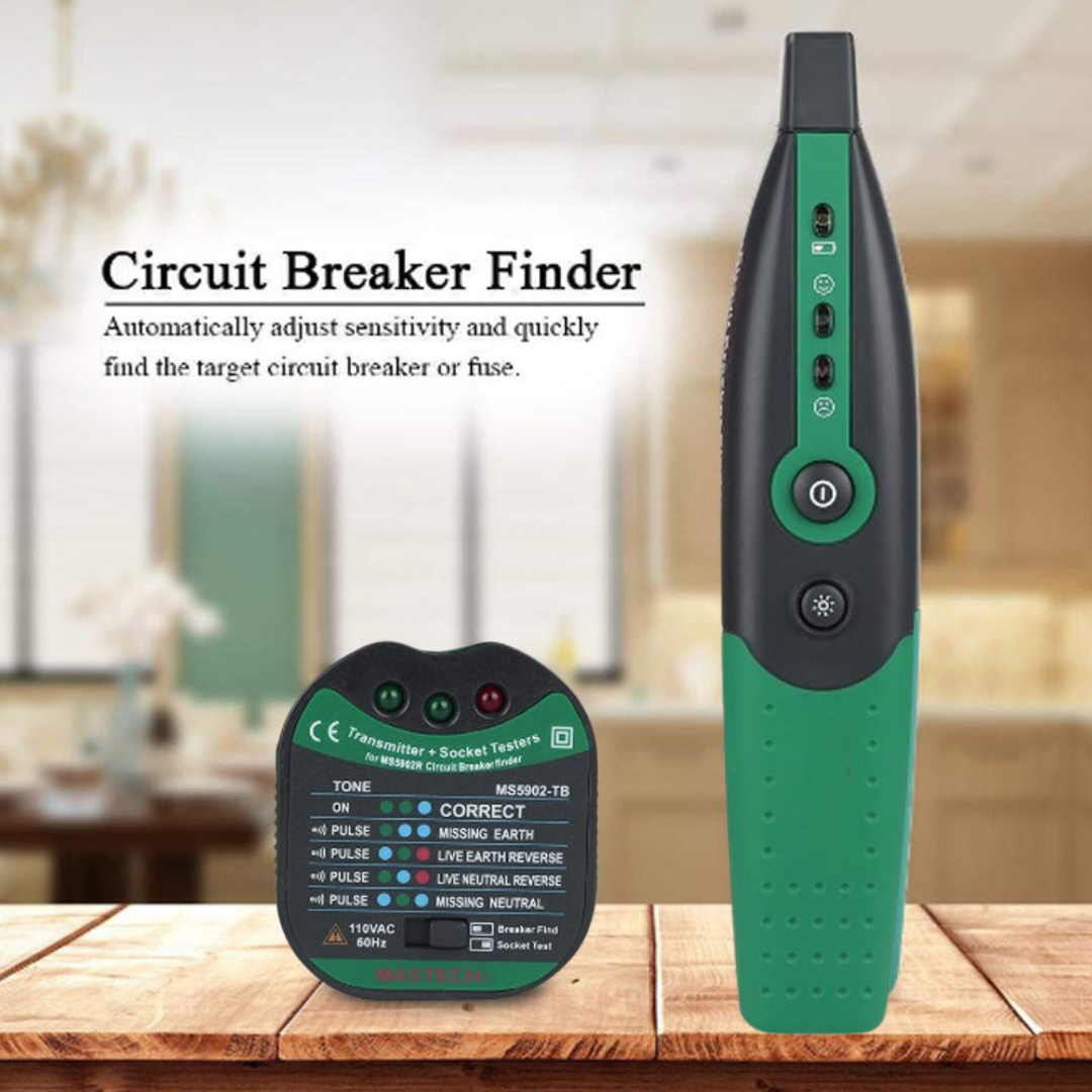 FuseFinder – Säkring Brytare Och Uttagstestare Med Ficklampa