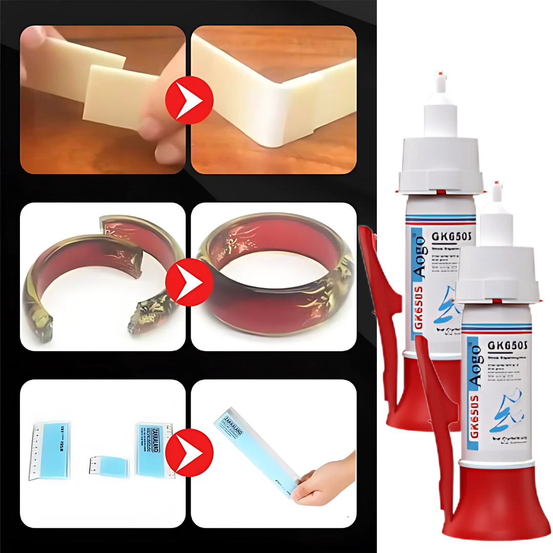 StrongGlue 1+1 GRATIS - Universellt Starkt Häftande Snabbt Bond Lim