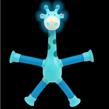 Kletshuts™ StretchyGiraff: Teleskopisk Stretchy Giraff Leksak Med Sugkopp