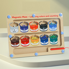 Kletshuts™ MagneticMaze - Färg- Och Sifferlabyrinthleksak 