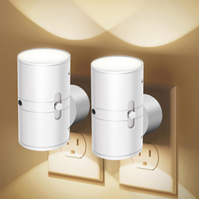 Ledsen™ nattlampa: Modern bärbar dimbar plug-in-nattlampa