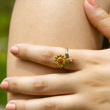 Jewelance™ Solrosring 1+1 GRATIS: Elegant Justerbar Roterande Solrosring