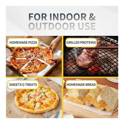 Globetrek° PizzaPeel: Högkvalitativ Non-stick Pizza Slide Peel Köks Verktyg