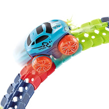 Kletshuts™ RaceTrack: Pedagogisk Rolig Kreativ Flexibel Racerbilsbana