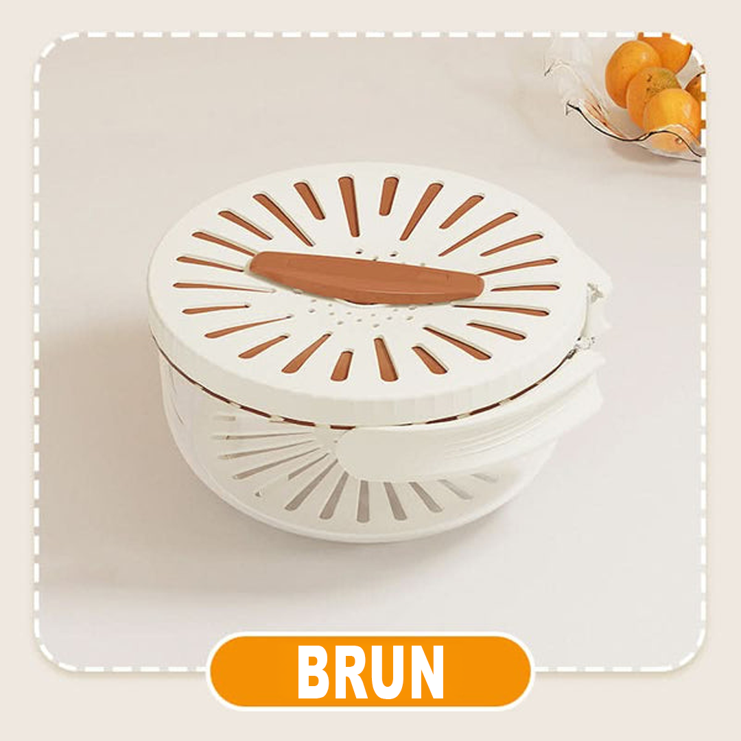 Globetrek° RinsingBasket: Ultimat Allt-I-Ett Sköljning, Avrinning Och Förvaring Korg