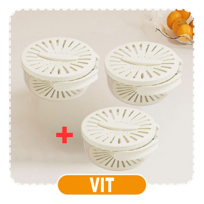 Globetrek° RinsingBasket: Ultimat Allt-I-Ett Sköljning, Avrinning Och Förvaring Korg