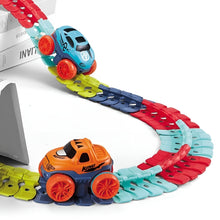 Kletshuts™ RaceTrack: Pedagogisk Rolig Kreativ Flexibel Racerbilsbana