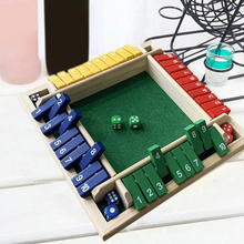 Kletshuts™ Woodys - Roligt Interaktivt Familje Shut The Box Brädspel