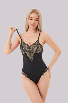 Olybra® Amina - Shapewear body i spets