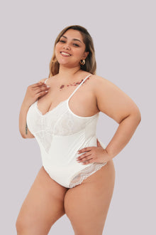 Olybra® Amina - Shapewear body i spets