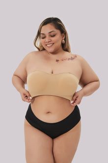 Olybra® Yasmina - Axelbandslös bandeau-behå